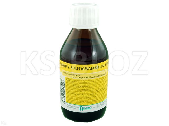 Syrop Z Sulfogwajakolem interakcje ulotka syrop 60 mg/g 200 g