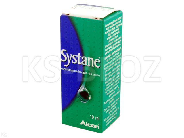 Systane nawilżający interakcje ulotka krople do oczu - 10 ml