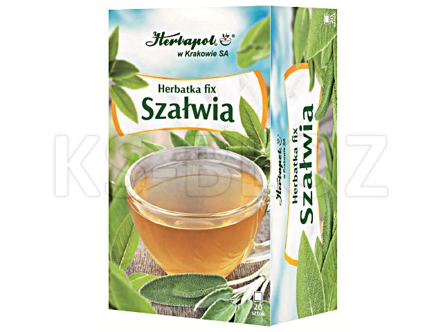 Szałwia Fix Herbatka interakcje ulotka zioła do zaparzania w saszetkach 1 g 20 toreb.