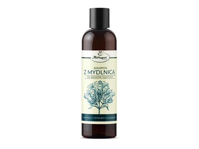 Szampon do mycia włosów tłustych z mydlnicą interakcje ulotka szampon - 250 ml