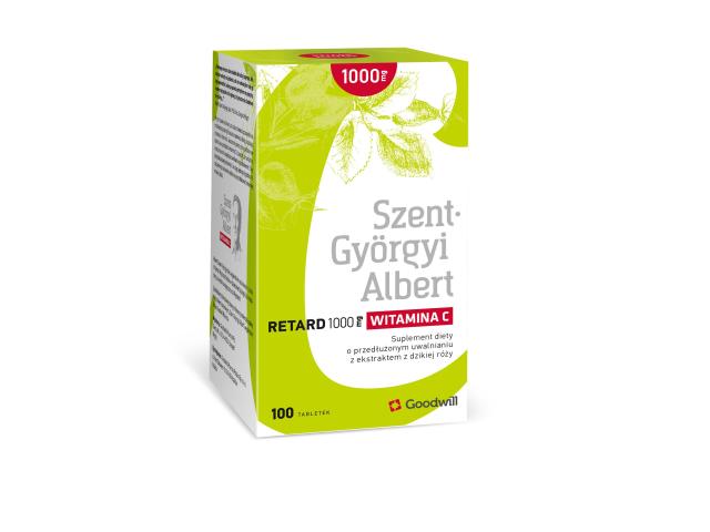 Szent-Gyorgyi Albert Witamina C 1000 mg Retard interakcje ulotka tabletki  100 tabl.