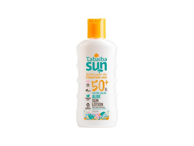 Tabaiba Sun Mleczko do opalania aloesowe z Wysp Kanaryjskich SPF 50+ interakcje ulotka mleczko - 100 ml