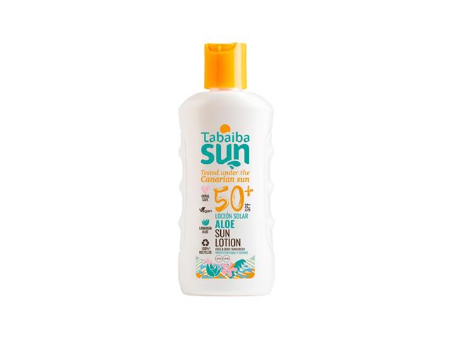 Tabaiba Sun Mleczko do opalania aloesowe z Wysp Kanaryjskich SPF 50+ interakcje ulotka mleczko  100 ml