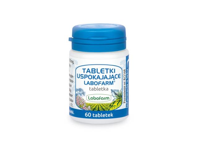 Tabletki Uspokajające Labofarm interakcje ulotka tabletki  60 tabl.