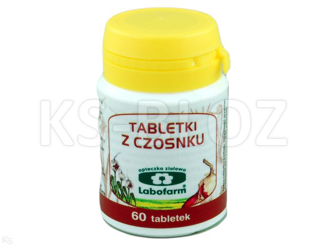 Tabletki Z Czosnkiem Labofarm interakcje ulotka tabletki 300 mg 60 tabl. | pojemnik