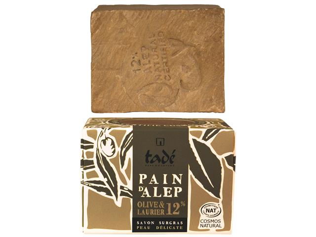TADE Mydło Aleppo oliwkowo-laurowe 12% lauru COSMOS NATURAL interakcje ulotka mydło - 190 g