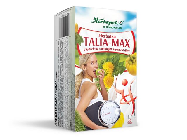 Talia Max Z Garcinia Cambogia Herbata interakcje ulotka herbata 2,5 g 20 toreb.