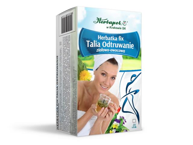 Talia Odtruwanie Herbatka interakcje ulotka herbata 2 g 20 toreb.