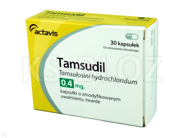 Tamsudil interakcje ulotka kapsułki o zmodyfikowanym uwalnianiu twarde 400 mcg 