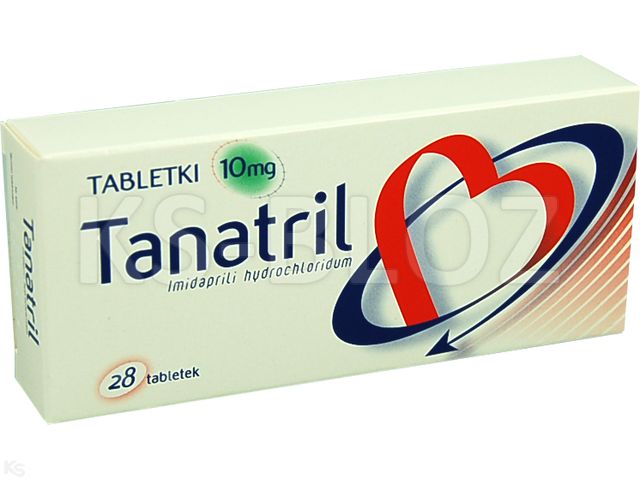 Tanatril interakcje ulotka tabletki 10 mg 28 tabl. (2 blist. po 14 tabl.)