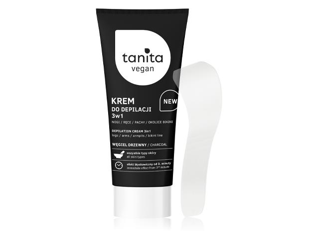 TANITA VEGAN Krem do depilacji ciała 3w1 interakcje ulotka krem - 150 ml