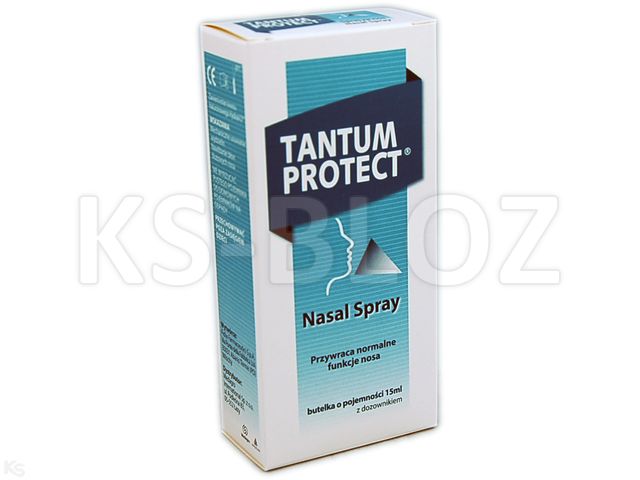 Tantum Protect Nasal Spray interakcje ulotka aerozol do nosa  15 ml