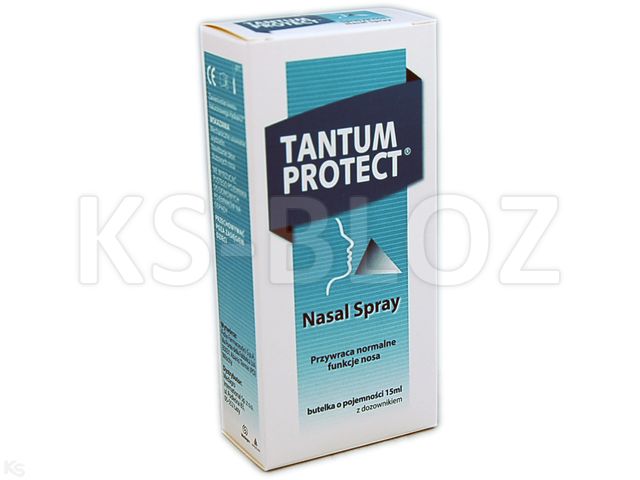 Tantum Protect Nasal Spray interakcje ulotka aerozol do nosa - 15 ml