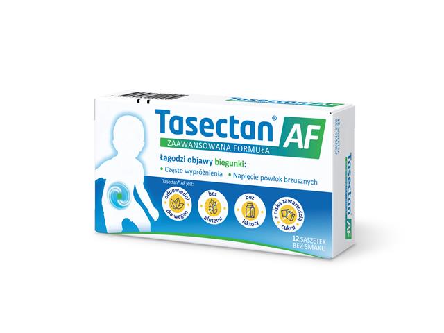 Tasectan AF interakcje ulotka saszetka  12 sasz.