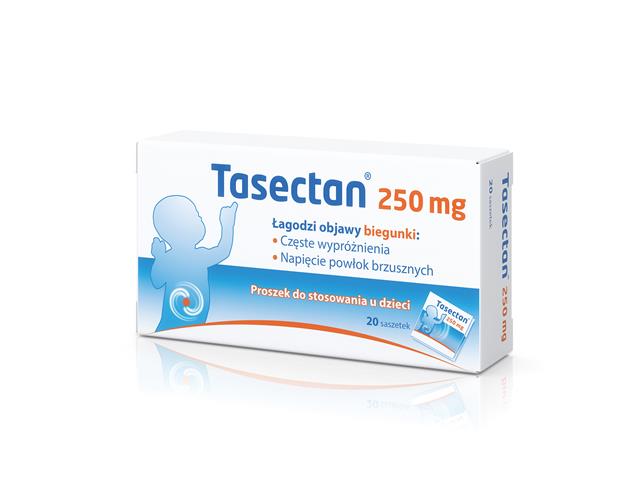 Tasectan interakcje ulotka saszetka 250 mg 20 sasz.
