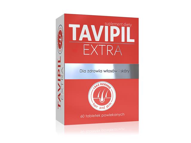 Tavipil Extra interakcje ulotka tabletki - 60 tabl.