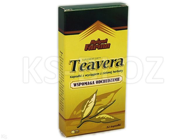 Teavera interakcje ulotka kapsułki - 32 szt.