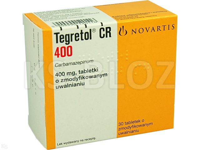 Tegretol CR 400 interakcje ulotka tabletki o zmodyfikowanym uwalnianiu 400 mg 