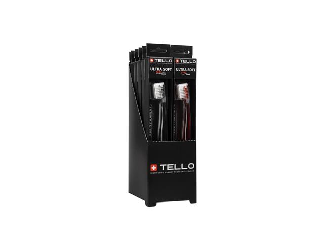 TELLO 6240 Ultra Soft Szczot.d/zęb. Black interakcje ulotka szczotka  1 szt.