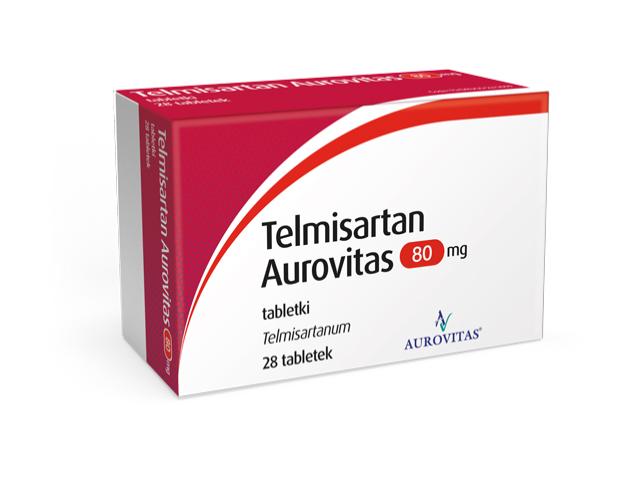 Telmisartan Aurovitas interakcje ulotka tabletki 80 mg 