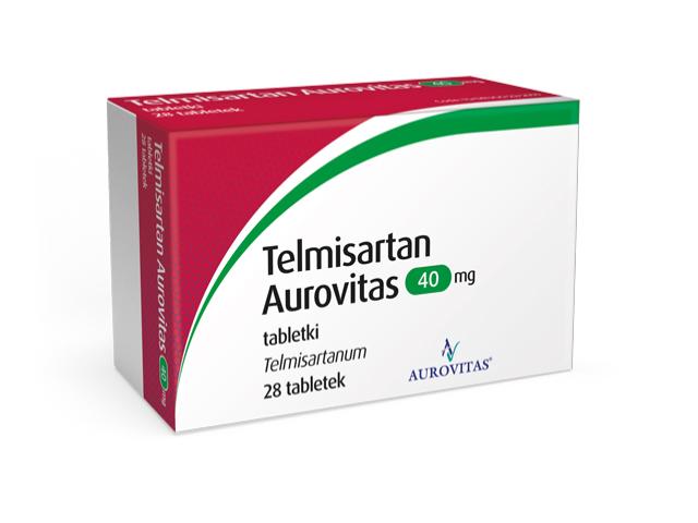 Telmisartan Aurovitas interakcje ulotka tabletki 40 mg 