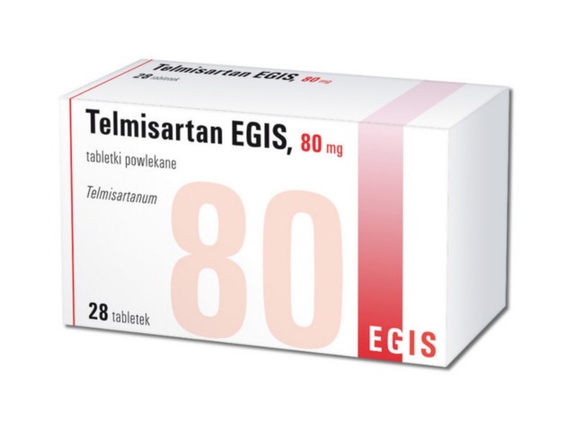 Telmisartan Egis interakcje ulotka tabletki powlekane 80 mg 28 tabl.