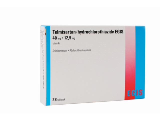Telmisartan HCT EGIS (Telmisartan/hydrochlorothiazide Egis) interakcje ulotka tabletki 0,04g+0,0125g 28 tabl.