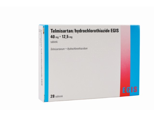 Telmisartan HCT Egis (Telmisartan/hydrochlorothiazide Egis) interakcje ulotka tabletki 40mg+12,5mg 28 tabl.