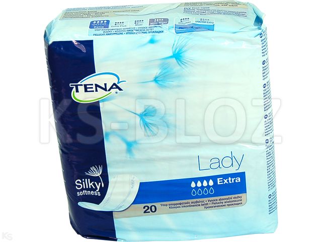 Tena Lady Pieluchy anatomiczne extra interakcje ulotka   20 szt.