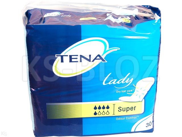 Tena Lady Wkładki higieniczne super interakcje ulotka   30 szt.