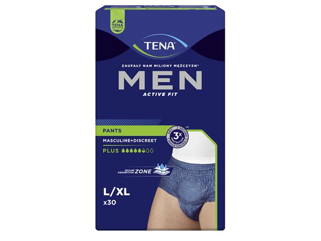 Tena Men Pants Majtki chłonne plus L/XL interakcje ulotka   30 szt.