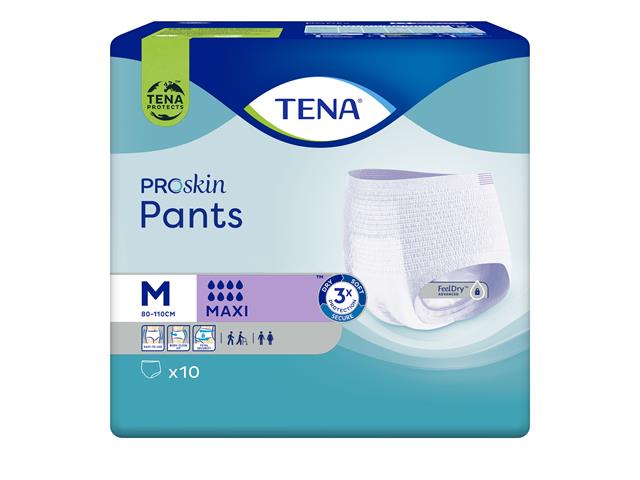 Tena Pants ProSkin Majtki chłonne maxi M interakcje ulotka   10 szt.