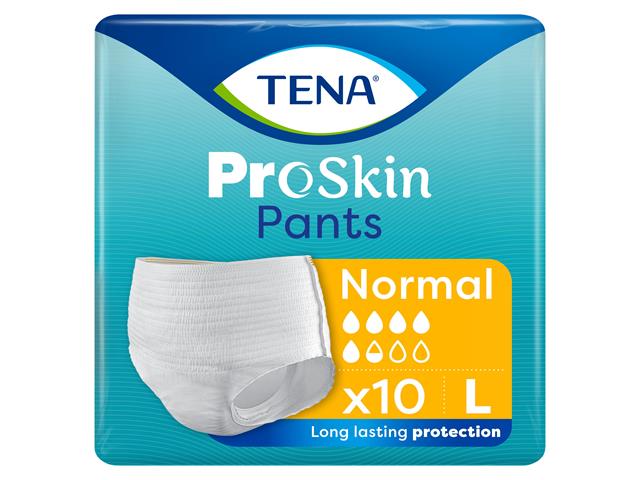 Tena Pants ProSkin Majtki chłonne normal L interakcje ulotka majtki chłonne  10 szt.