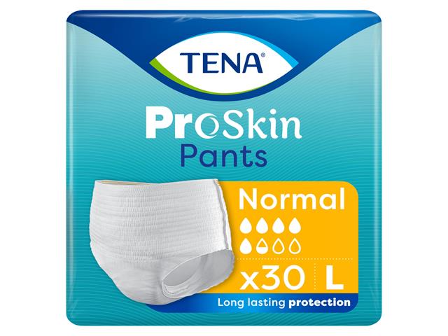 Tena Pants ProSkin Majtki chłonne normal L interakcje ulotka   30 szt.