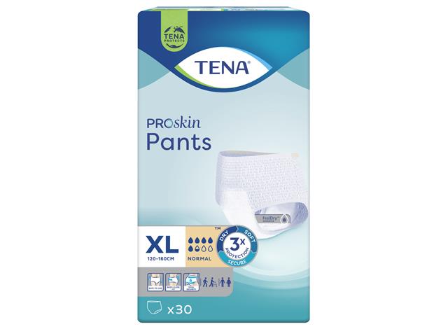 Tena Pants ProSkin Majtki chłonne normal XL interakcje ulotka majtki chłonne - 30 szt.