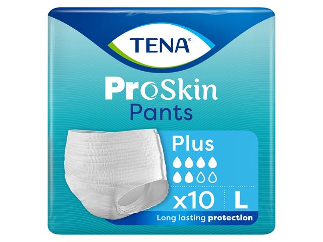 Tena Pants ProSkin Majtki chłonne plus L interakcje ulotka majtki chłonne  10 szt.