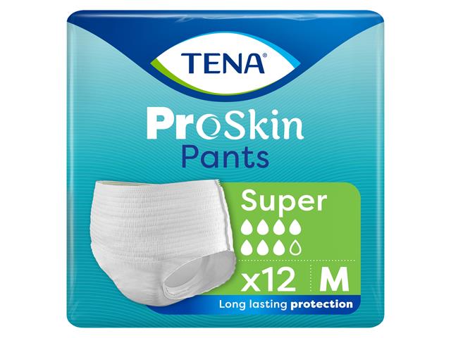 Tena Pants ProSkin Majtki chłonne super M interakcje ulotka   12 szt.