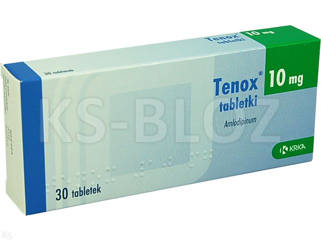 Tenox interakcje ulotka tabletki 10 mg 30 tabl. | 3 blist.po 10 szt.