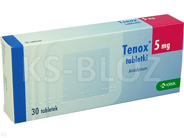 Tenox interakcje ulotka tabletki 5 mg 30 tabl. | 3 blist.po 10 szt.