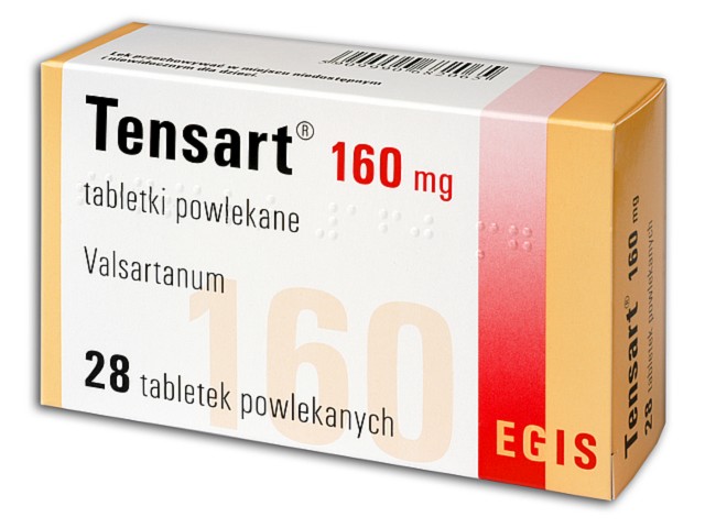 Tensart interakcje ulotka tabletki powlekane 160 mg 28 tabl. | 4 blist.po 7 szt.
