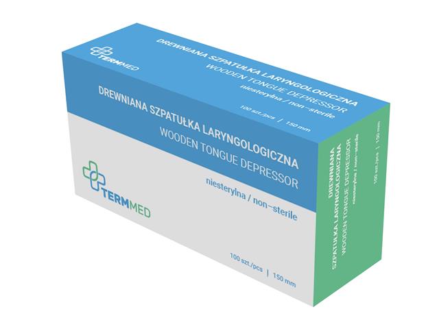 Term Med Szpatułka niejałowa laryngologiczna drewniana interakcje ulotka szpatułka  100 szt.