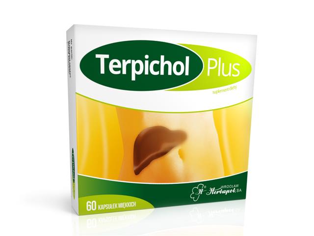 Terpichol Plus interakcje ulotka kapsułki miękkie  60 kaps. | 2x30