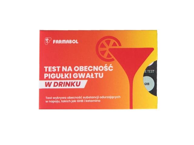 Test na obecność pigułki gwałtu w drinku interakcje ulotka test paskowy - 4 szt.