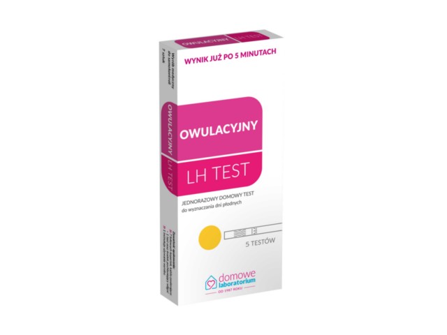 Test owulacyjny LH interakcje ulotka   5 szt.