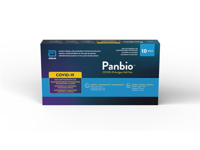 Test Panbio COVID-19 Antigen Self-Test 41FK71 interakcje ulotka test  10 szt.