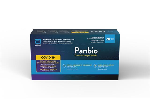 Test Panbio COVID-19 Antigen Self-Test 41FK81 interakcje ulotka test  20 szt.