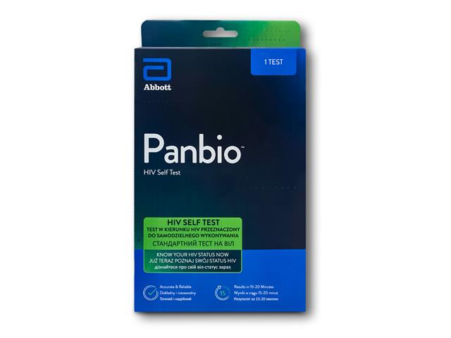 Test Panbio HIV Self Test 29012M001 interakcje ulotka   1 szt.