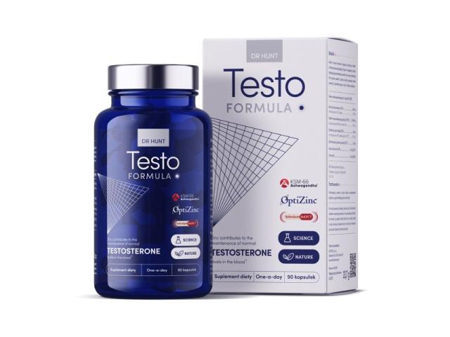 Testo Formula interakcje ulotka kapsułki twarde - 90 kaps.