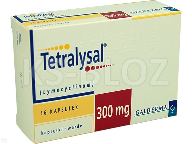 Tetralysal interakcje ulotka kapsułki twarde 300 mg 16 kaps.