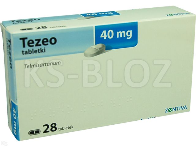 Tezeo interakcje ulotka tabletki 40 mg 28 tabl.